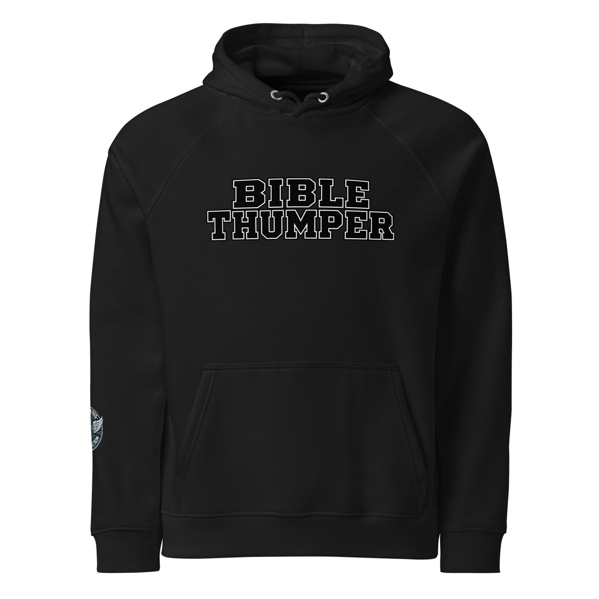 Product Bible Thumper hoodie white front