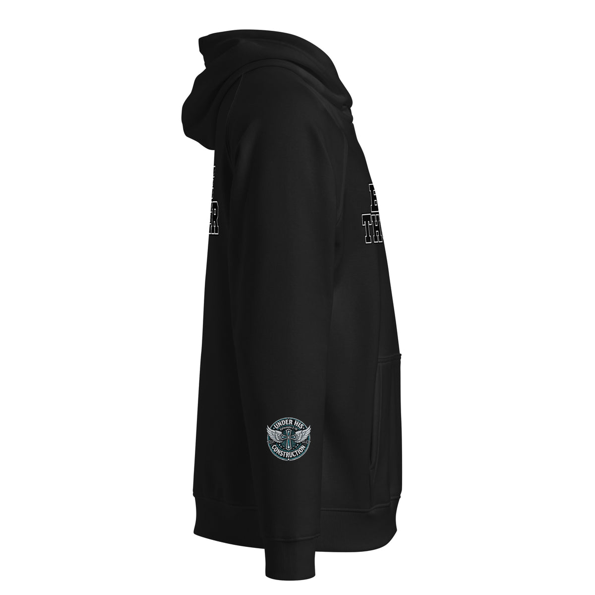 Bible Thumper hoodie white front