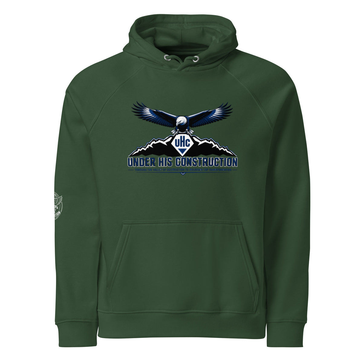 Eagle UHC hoodie white front