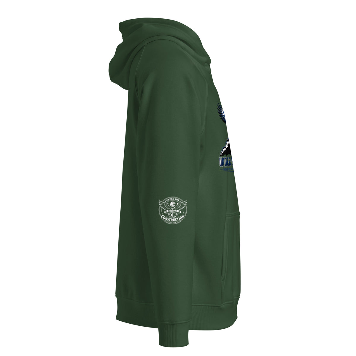 Product mEagle UHC hoodie bottle green frontup