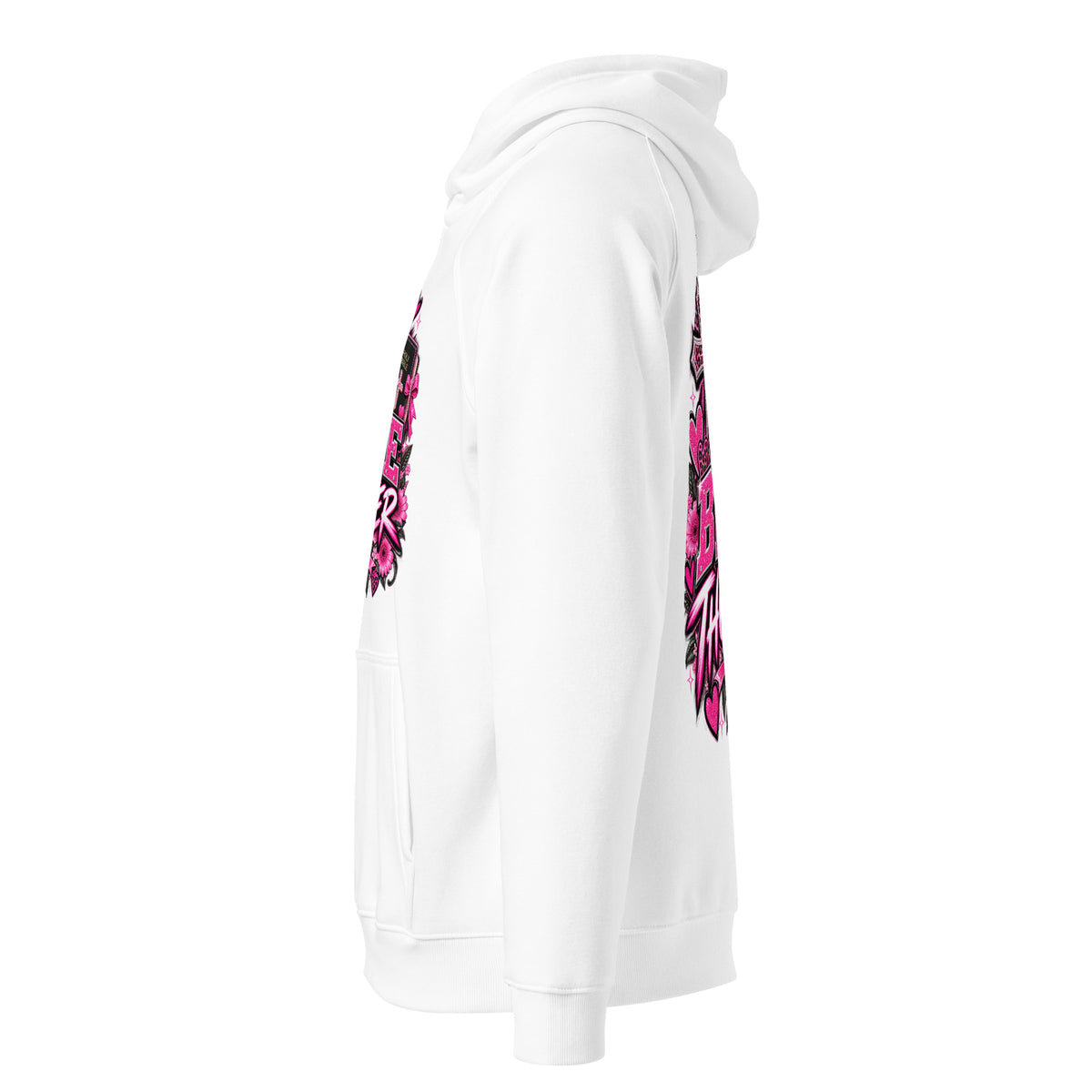 Bible Thumper hoodie white back