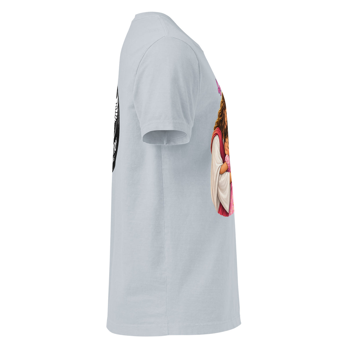 Oversized t-shirt left side view