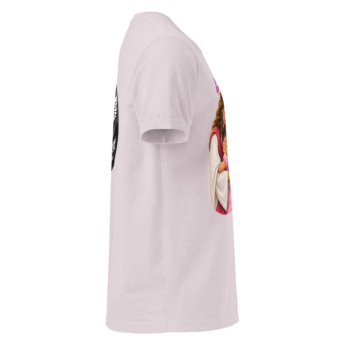 Oversized t-shirt left side view